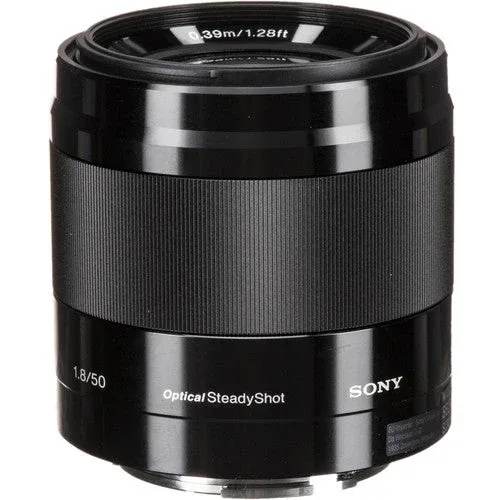 Sony E 50 mm f/1.8 OSS (negro)